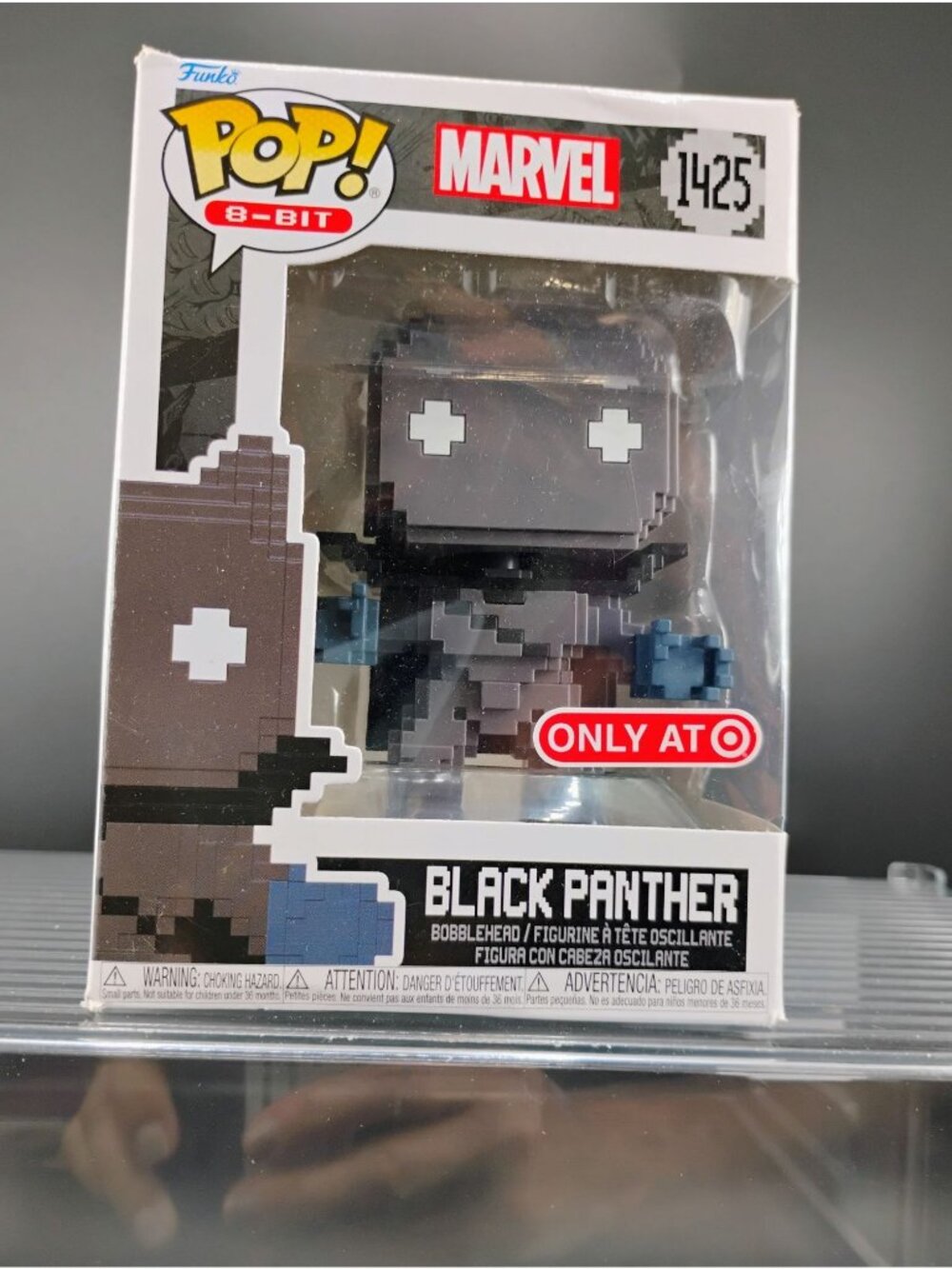 Funko Pop! Marvel 8-Bit Black Panther Exclusive Vinyl Figure 1425